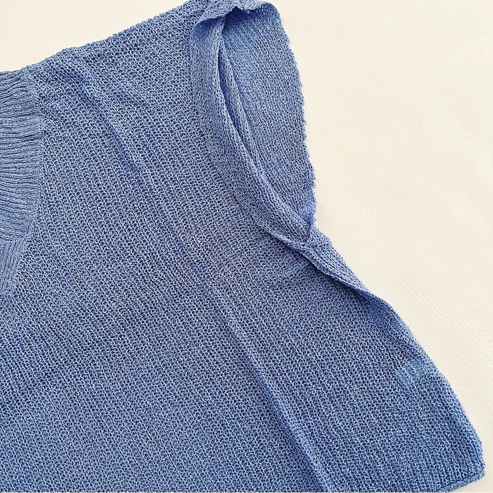 Plus Open Knit Top - Picture 5 of 7